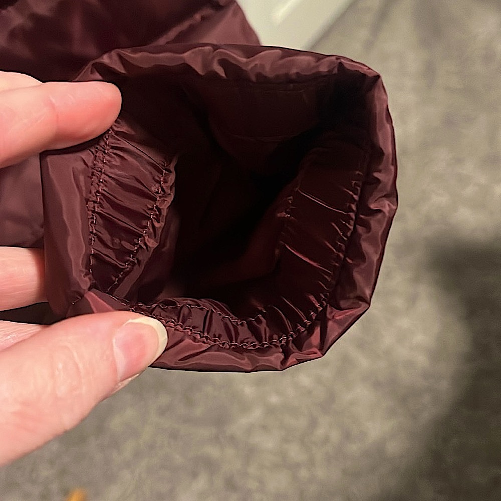 Women’s burgundy Spyder, puffer jacket. Size XL. - Picture 6 of 7